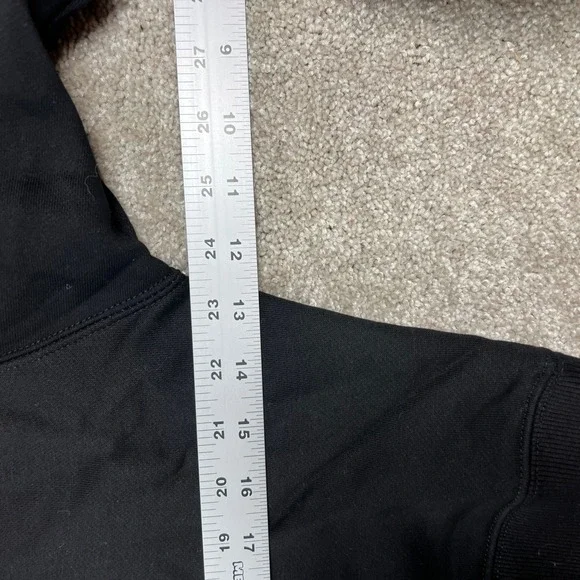 PRO STANDARD Phoenix Suns NBA Luxury Athletic Black Cropped Hoodie Size M - Picture 10 of 13